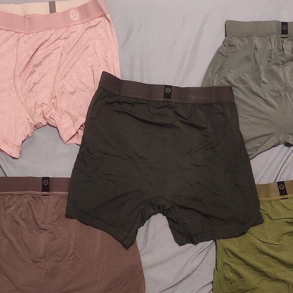 NIB Lululemon Men’s Always In Motion Boxer Brief 5 Pack - Picture 1 of 7